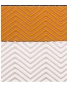 PLAQUE CAOUTCHOUC FISHBONE 5MM COULEURS - SVIG