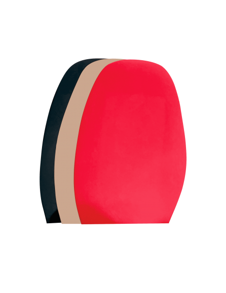 PATIN DEMI-SEMELLE SHINE 1.5MM ROUGE TAILLE 4D- SVIG