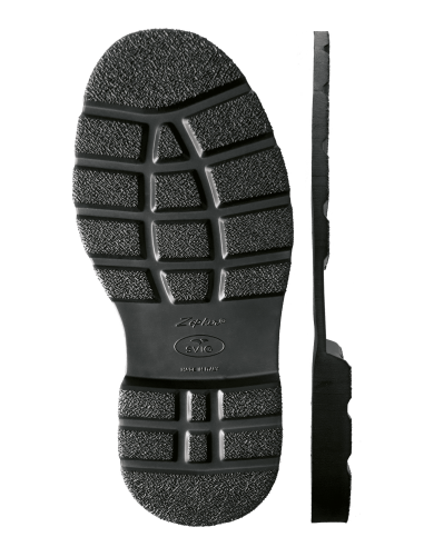 SEMELLE MONOBLOC CAOUTCHOUC CELLULAIRE 617 ANNECY LIGHT NOIR - SVIG