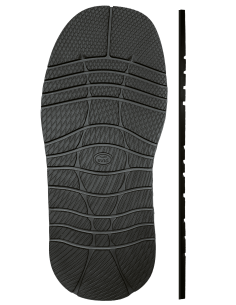 SEMELLE MONOBLOC CAOUTCHOUC CELLULAIRE 621 ZEUS NOIR 43 AU 51 - SVIG