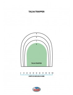 BONBOUT CAOUTCHOUC 236 TRAPPER 8MM TAILLE N°4 COULEURS - SVIG 2