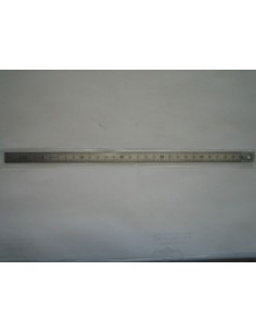 REGLET ACIER INOXYDABLE - FLEXIBLE - 1 FACE CM-MM - 1 FACE CM-MM-½MM 2