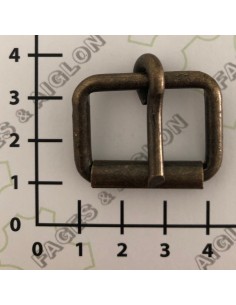 BOUCLE A ROULEAU REF32117 25MM - VIEUX LAITON