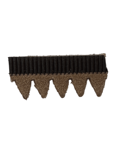 TREPOINTE CUIR CRANTEE 16X3MM - ST6