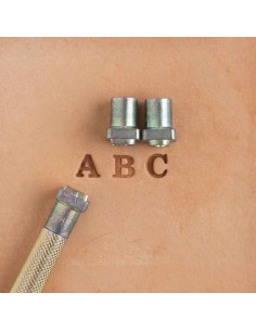 ART.4903 ALPHABET A FRAPPER PM - TANDY LEATHER