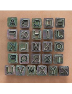 ART.4909 ALPHABET A FRAPPER - TANDY LEATHER 2