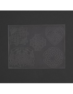 ART.76614 FEUILLE DE REPOUSSAGE CELTIC 2 - TANDY LEATHER 2