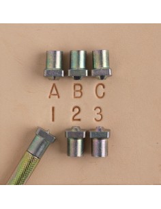 ART.8137 ALPHABET + NOMBRES - TANDY LEATHER