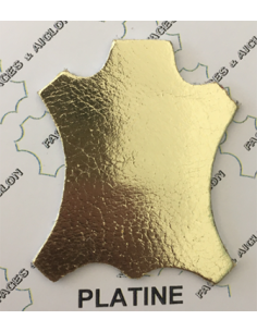 CHEVRE FOULONNEE METALLISEE TANNAGE MINERAL 0.7/0.9MM