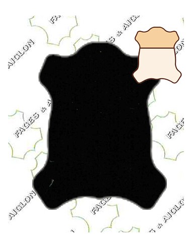 COLLET TANNAGE VEGETAL MAROQUINERIE MISSOURI - EPAISSEUR 3.2/3.4MM