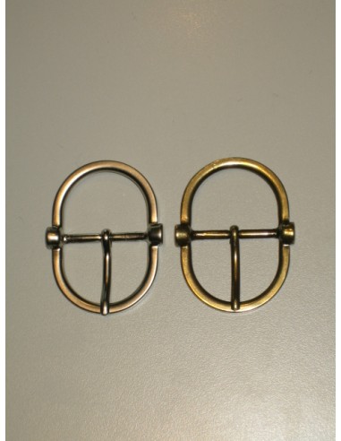 BOUCLE CEINTURE ZAMAK ACIER SI 21240 LARGEUR 35MM