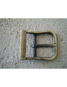 BOUCLE CEINTURE ZAMAK ACIER SI 21631 LARGEUR 35MM