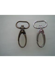 MOUSQUETON TOURNANT ALLONGE BELIERE OBLONGUE H946