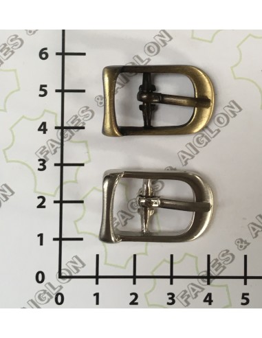 BOUCLE CHAUSSURE ZAMAK ACIER EL 43181