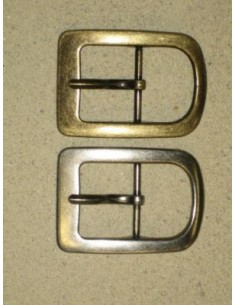 BOUCLE CEINTURE ZAMAK ACIER MG 11729 LARGEUR 35MM