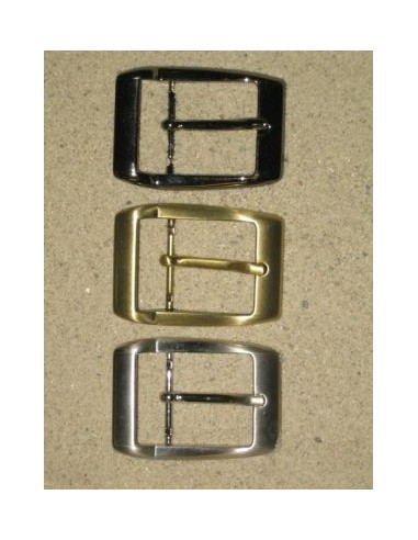 BOUCLE CEINTURE ZAMAK ACIER MG 10402 LARGEUR 32MM
