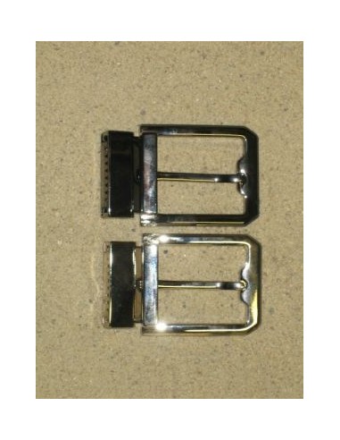 BOUCLE CEINTURE ZAMAK ACIER MG 11647 LARGEUR 35MM