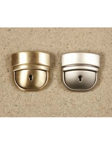 FERMOIR SERRURE STYLE CARTABLE ECUSSON POUR SAC MAROQUINERIE L14339