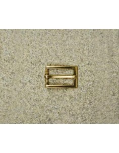 BOUCLE CEINTURE LAITON MIL 691 LARGEUR 20MM DORE