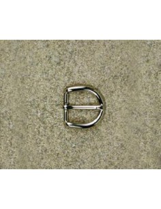 BOUCLE CEINTURE LAITON MIL 543 LARGEUR 25MM NICKEL