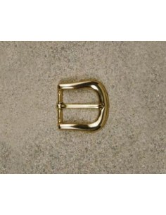 BOUCLE CEINTURE LAITON OS 1190 LARGEUR 30MM DORE