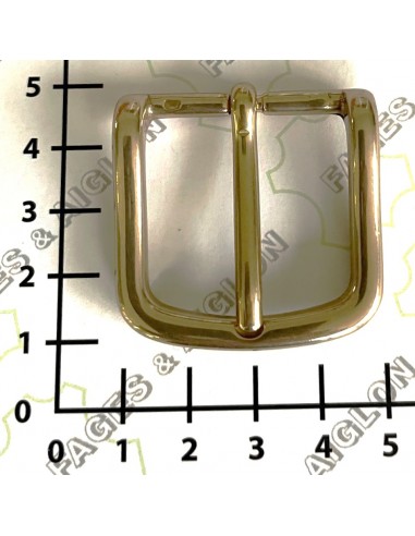 BOUCLE CEINTURE LAITON OS 1357 LARGEUR 30MM