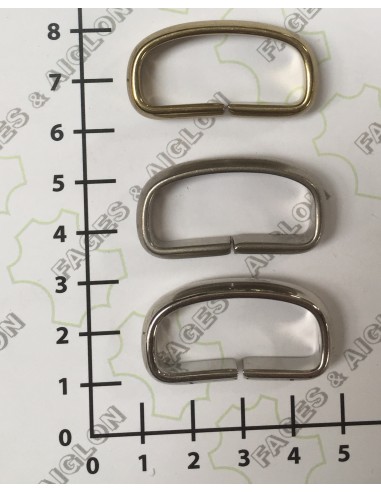 PASSANT CEINTURE LAITON OS 4117 - LARGEUR 30MM