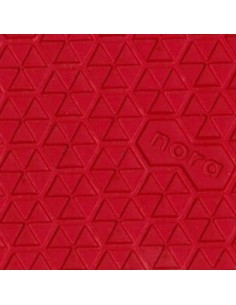 PLAQUE CAOUTCHOUC CELLULAIRE ASTROLIGHT DELTA 6MM ROUGE - nora®