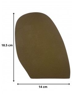 PATIN - DEMI-SEMELLE CAOUTCHOUC TOPSEM 3.5MM TAILLE H4 - TOPY