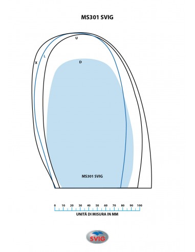 PATIN DEMI-SEMELLE CAOUTCHOUC 301 1.8MM - SVIG