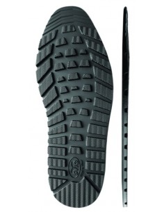 SEMELLE MONOBLOC PLATE CAOUTCHOUC 518 RUNNING - SVIG