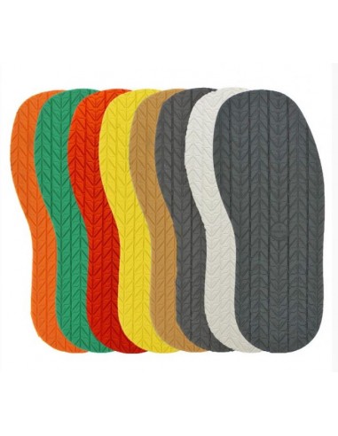 SEMELLE MONOBLOC PLATE CAOUTCHOUC DUNLOP TRIP