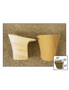 TALON BOIS SAMBA BRUT 2845 A RECOUVRIR HAUTEUR 57MM