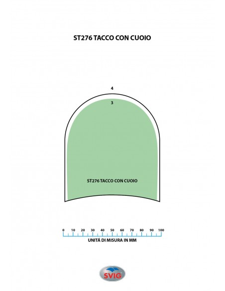 BONBOUT CUIR CAOUTCHOUC 276 8MM TAILLE N°3 - SVIG