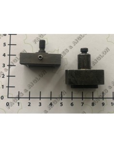 JEU DE POSE MATRICE A VISSER PRESSE OEILLET OVALE 25MM