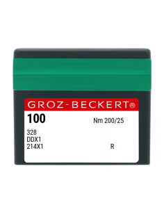 AIGUILLE 328 R GROZ-BECKERT 45K CUIR POINTE RONDE PAR 10 2