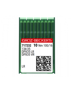 AIGUILLE 134-35 LR GROZ-BECKERT CUIR TRANCHANTE BISEAUTEE PAR 10 2