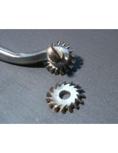 MOLETTE A PIQUER POUR GRIFFE - POINT A DROITE - VERGEZ BLANCHARD