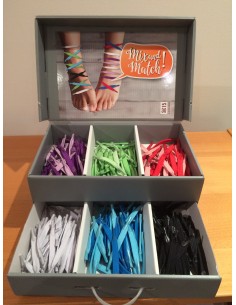 LACETS ELASTIQUES FUN - COFFRET DE 300 PIECES