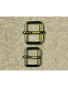 BOUCLE A ROULEAU SOUDEE NOIRE - ACIER - REF. 31101