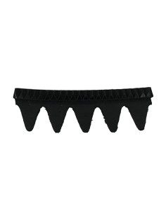 TREPOINTE ELASTOMERE CAOUTCHOUC CRANTEE NR25