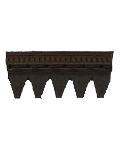 TREPOINTE ELASTOMERE CAOUTCHOUC COUSUE CRANTEE NR44 2