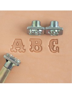 ART.8145 ALPHABET A FRAPPER GM - TANDY LEATHER