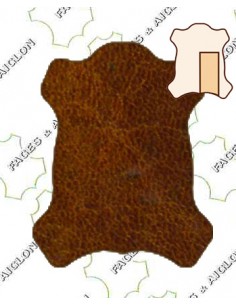 DEMI-CROUPON TANNAGE CHROME ETIRE POUR ETRIVIERES 4.0/4.5MM