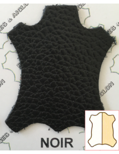 BANDE DE VEAU GRAINEE NOIR - CDT 12/14