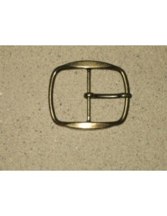 BOUCLE CEINTURE ZAMAK ACIER IM 4938 LARGEUR 40MM BRONZE