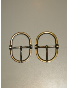 BOUCLE CEINTURE ZAMAK ACIER SI 21240 LARGEUR 35MM