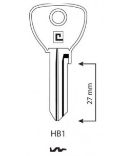 CLE/EBAUCHE HB1 - BOITE DE 100
