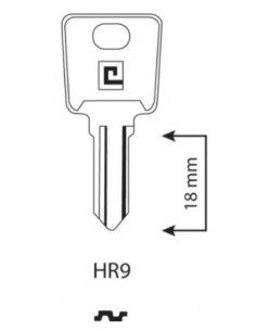 CLE/EBAUCHE HR9 - BOITE DE 100