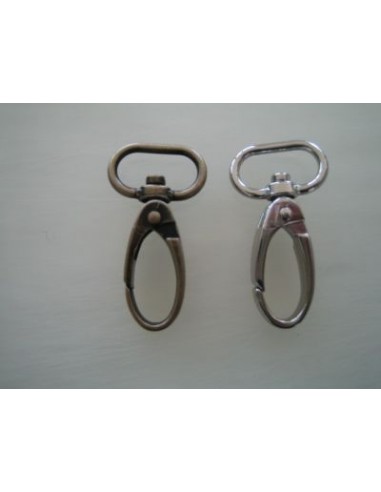 MOUSQUETON TOURNANT ALLONGE BELIERE OBLONGUE H946